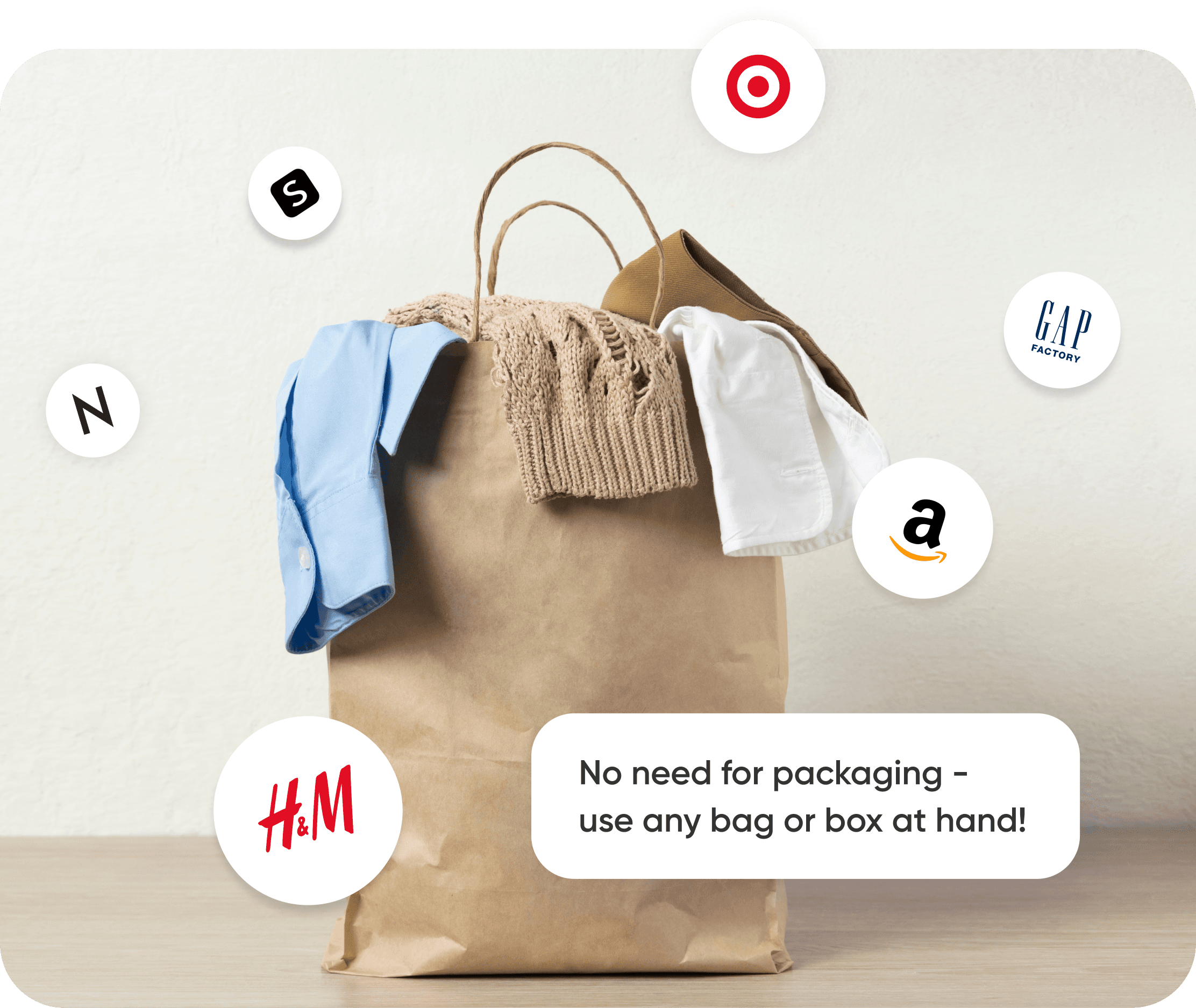 Return all your items in <span class="font-ibm-plex-medium-italic">one pickup!</span>